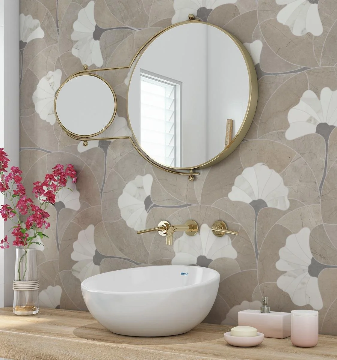 Customizable Waterjet Tile Patterns by Marc Thee | Choose Colors